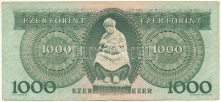 1983. november 10. 1000Ft "B" T:F Adamo F45