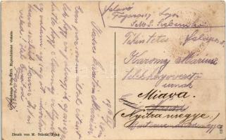 1916 SM Schiff Árpád K.u.K. Kriegsmarine / SMS Árpád az Osztrák-Magyar Haditengerészet Habsburg-oszt...