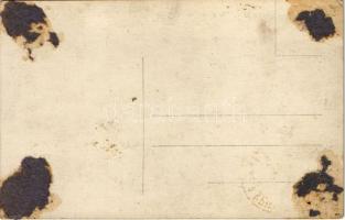 1914 Royal Hellenic Navy. Greek destroyer THYELLA (ragasztónyom / glue marks)