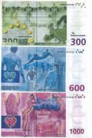 Németország DN 300E + 600E + 1000E erotikus fantázia bankjegy T:UNC Germany ND 300 Euro + 600 Euro +...