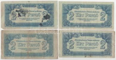 1944. 1P-100P "A Vöröshadsereg Parancsnoksága" (8xklf) T:F-VG
