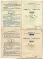 1941-1947. "Békésmegyei Takarékpénztári Egyesület" takarék-betéti könyvecskéje