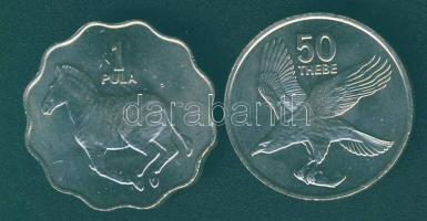 Botswana 1976. 50Th + 1P T:2 kis ph