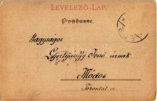 Fahrendes Volk XVI/4. Wiener Künstler-Postkarte Druck und Verlag Philipp & Kramer. Art Nouveau s...