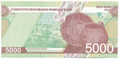 Üzbegisztán 2021. 5000S T:F szép papír Uzbekistan 2021. 5000 So'm C:F fine paper