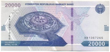 Üzbegisztán 2021. 20.000S T:F szép papír
Uzbekistan 2021. 20.000 So'm C:F fine paper