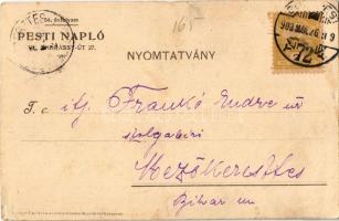 1903 Pesti Napló előfizetés ajándék Vörösmarty albummal, reklám / Hungarian newspaper advertisement,...