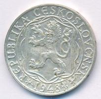 Szlovákia 1941. 20K Ag "Cirill és Metód" T:AU patina Slovakia 1941. 20 Korun Ag "St. ...