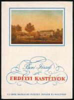 Biró József: Erdélyi kastélyok. Bp., [1996], Heraldika. Reprint kiadás. Kiadói papírkötés.