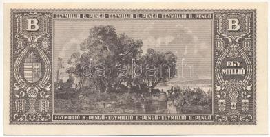 1946. 1.000.000BP "200 éves a hazai papírpénz 1760-1960" felülbélyegzéssel T:XF