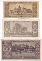 1945. 100P + 1946. 1.000.000MP mindkettő "A magyar pénz története kiállítás a pesterzsébeti múz...