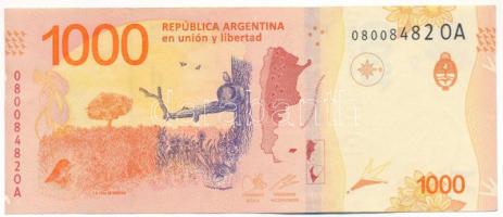 Argentína DN (2020-2022) 1000P T:F szép papír
Argentina ND (2020-2022) 1000 Pesos C:F fine paper
K...