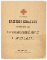 1879 Ő Felsége Erzsébet királyné védelme alatt álló Magyar Országos Segélyző Nőegylet alapszabályai.24p.