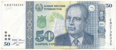 Tádzsikisztán 2018. 50S T:F Tajikistan 2018. 50 Somoni C:F Krause P#26