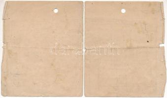 Csehszlovákia / Kassa 1925. "Munkás-otthon Szövetkezet Košice" névre szóló ideiglenes üzle...