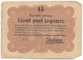 1849. 15kr T:VG beszakadás Adamo G102