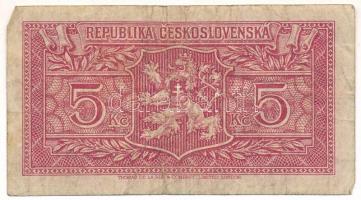 Csehszlovákia 1949. 5K T:F Czechoslovakia 1949. 5 Korun C:F Krause P#68