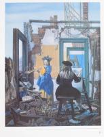 Szabó György: Mácsai. Mácsai István (1922-2005) Munkácsy Mihály-díjas magyar festőművész által Matit...