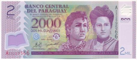 Paraguay 2008. 2000G "A 23259566" T:UNC Paraguay 2008. 2000 Guaranies "A 23259566" C:UNC Krause 228.a