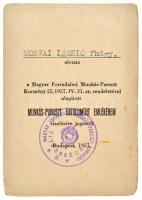 1957. "Munkás-Paraszt Hatalomért Emlékérem" aranyozott, zománcozott bronz kitüntetés mells...