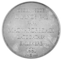 Fülöp Zoltán (1951-2004) 1991. "Őszentsége II. János Pál pápa magyarországi látogatása emlékére...