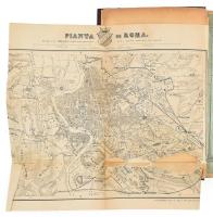 Éltes Károly: Római út a zsinat alkalmából. Gyulafehérvár, 1871., Püspöki Könyvnyomd, 1 (kihajtható ...