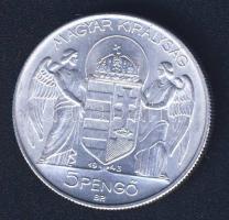 1943. 5P "Horthy" Alu T:1/2