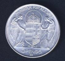 1943. 5P "Horthy" Alu T:1/2