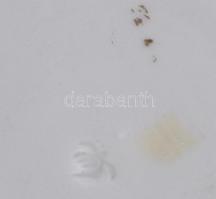 Imari japán dísztál. cca 19. sz. vége, jelzett, kopással, d: 21,5 cm