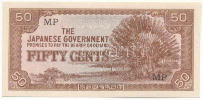 Malajzia / Japán megszállás DN (1942) 50c "Banános Bankjegy", "MP" T:AU Malaysia / Japanese Occupation ND (1942) 50 Cents "Banana Money", "MP" C:AU Krause P#M4