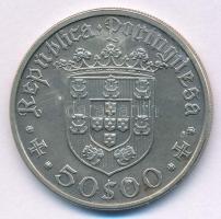 Portugália 1968. 50Esc Ag "Pedro Alvarez Cabral" T:AU
Portugal 1968. 50 Escudos Ag "...