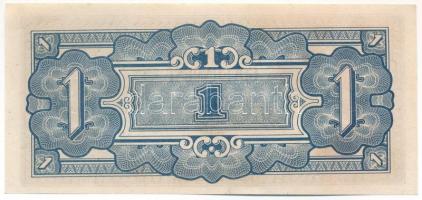 Malajzia / Japán megszállás DN (1942-1945) 1$ "Banános Bankjegy", "MO" T:AU
Mal...
