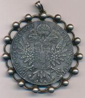 Ausztria 1780SF Tallér Ag "Mária Terézia" utánveret, jelzett csak részben kiolvasható fogl...