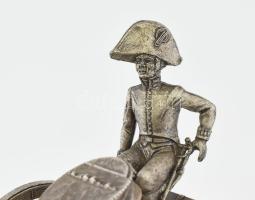 2 darab francia ólomkatona, jelzett, h: 8-13 cm