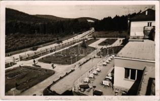 1937 Sopron, kilátás a Lővér szállóból. Foto Diebold-Gruber