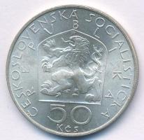 Csehszlovákia 1978. 50K Ag "Zdeněk Nejedlý" T:AU Czechoslovakia 1978. 50 Korun Ag "Zd...