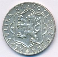 Csehszlovákia 1954. 10K Ag "A szlovák felkelés 10. évfordulója" T:XF Czechoslovakia 1954. ...