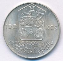 Csehszlovákia 1980. 100K Ag "Szpartakiád Játékok" T:AU patina Czechoslovakia 1980. 100 Kor...