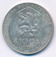 Csehszlovákia 1981. 100K Ag "Otakar Spaniel születésének 100. évfordulója" T:AU Czechoslov...