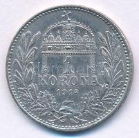 1914KB 1K Ag "Ferenc József" T:AU 
Adamo K5.1