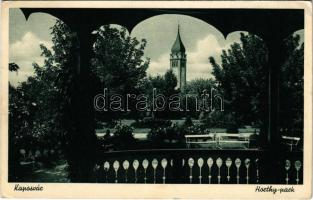 1939 Kaposvár, Horthy park (EK)