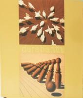 Vasarely Victor (1908-1997): Graphismes 1. 8 db heliogravűr, papír, részben jelzett a heliogravűrön....