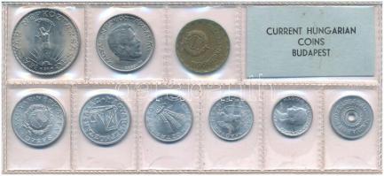 1975. 2f-10Ft (9xklf) érmés forgalmi sor fóliatokban T:UNC kis patina 
Adamo FO8