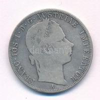 Ausztria 1858A 1Fl Ag &quot;Ferenc József&quot; T:VF,F  Austria 1858A 1 Florin Ag &quot;Franz Joseph&quot; C:VF,F  Krause KM#2219