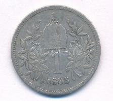 Ausztria 1895. 1K Ag "Ferenc József" T:VF,F 
Austria 1895. 1 Corona Ag "Franz Joseph...