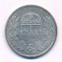 1893KB 1K Ag "Ferenc József" T:VF 
Adamo K5