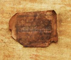 Jelzés nélkül, feltehetően XX. sz. eleje: Szecessziós női akt. Olaj, vászon. 80x33 cm