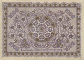 Ausztria / Osztrák-Magyar Bank 1922. 1000K T:I