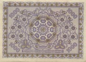 Ausztria / Osztrák-Magyar Bank 1922. 1000K T:I