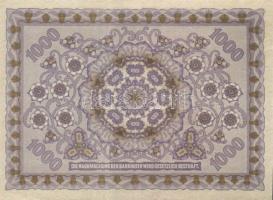 Ausztria / Osztrák-Magyar Bank 1922. 1000K T:I